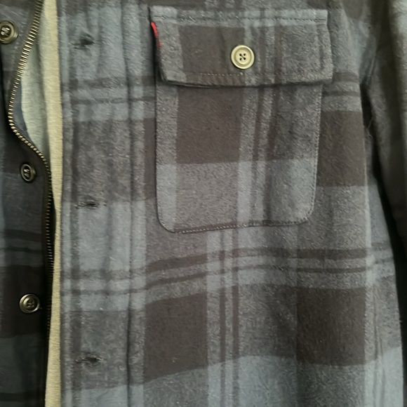 Men’s Levi’s L NWT Plaid Flannel Jacket - Picture 2 of 8